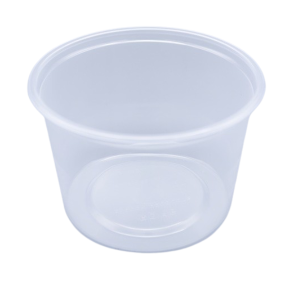 500ML Clear White Colour Containers for takeaway