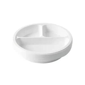10 Inch 3 Compartment Rounde Plate-4X125