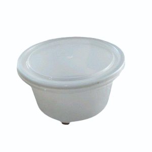 220ML Clear White Colour Containers for takeaway