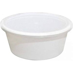 900ML Clear White Colour Containers for takeaway