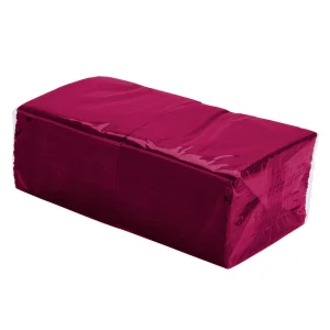 2PLY1/8 Dinner napkin burgundy-10X100