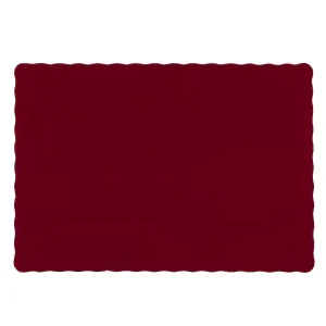 Caprice placemats burgundy