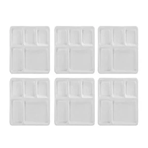 6 – Compartment Plate Square
